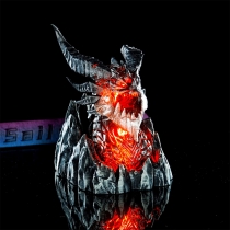 WOW Deathwing Metal / Resin Artisan Keycaps for Mechanical Gaming Keyboard